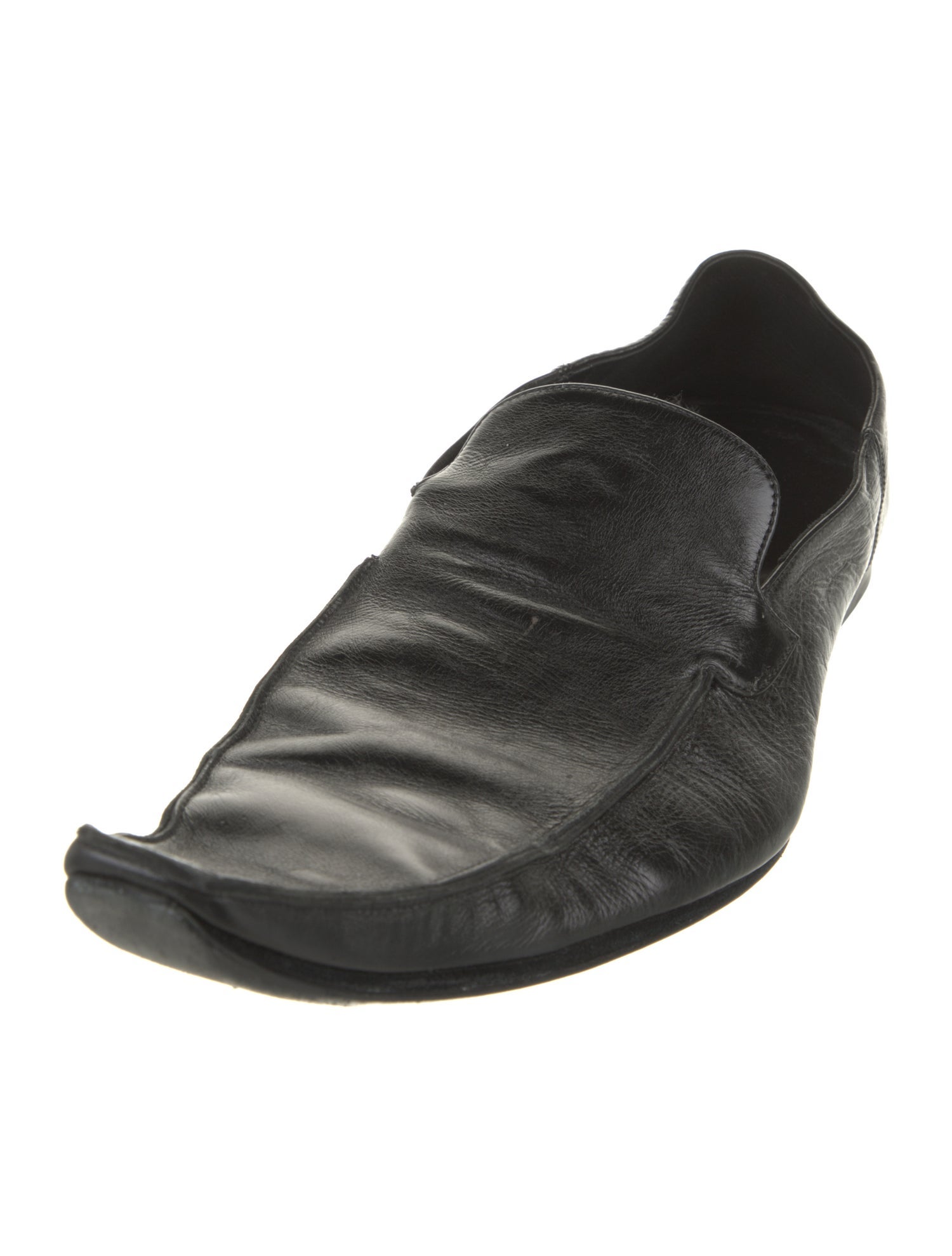 Balenciaga Leather Dress Loafers