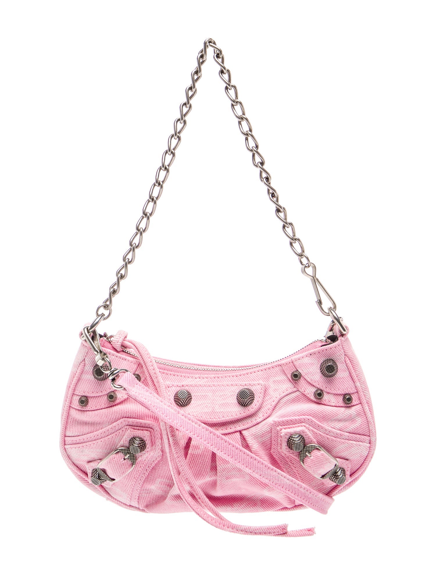 Balenciaga Denim Clutch Mini 2022