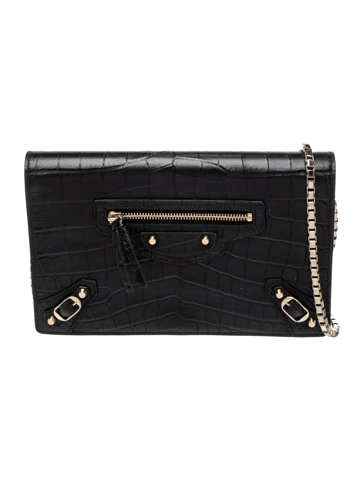 Balenciaga Leather Clutch