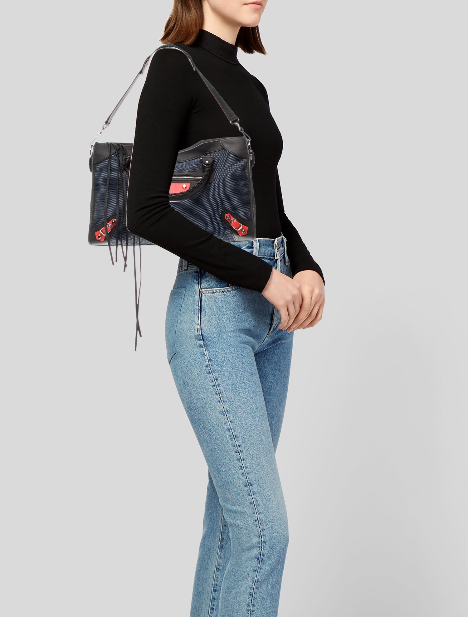 Balenciaga Canvas Motocross Classic City