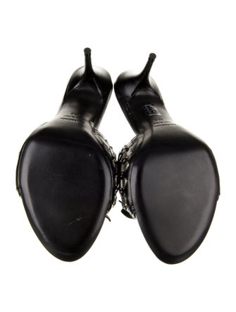 Balenciaga Leather Slides