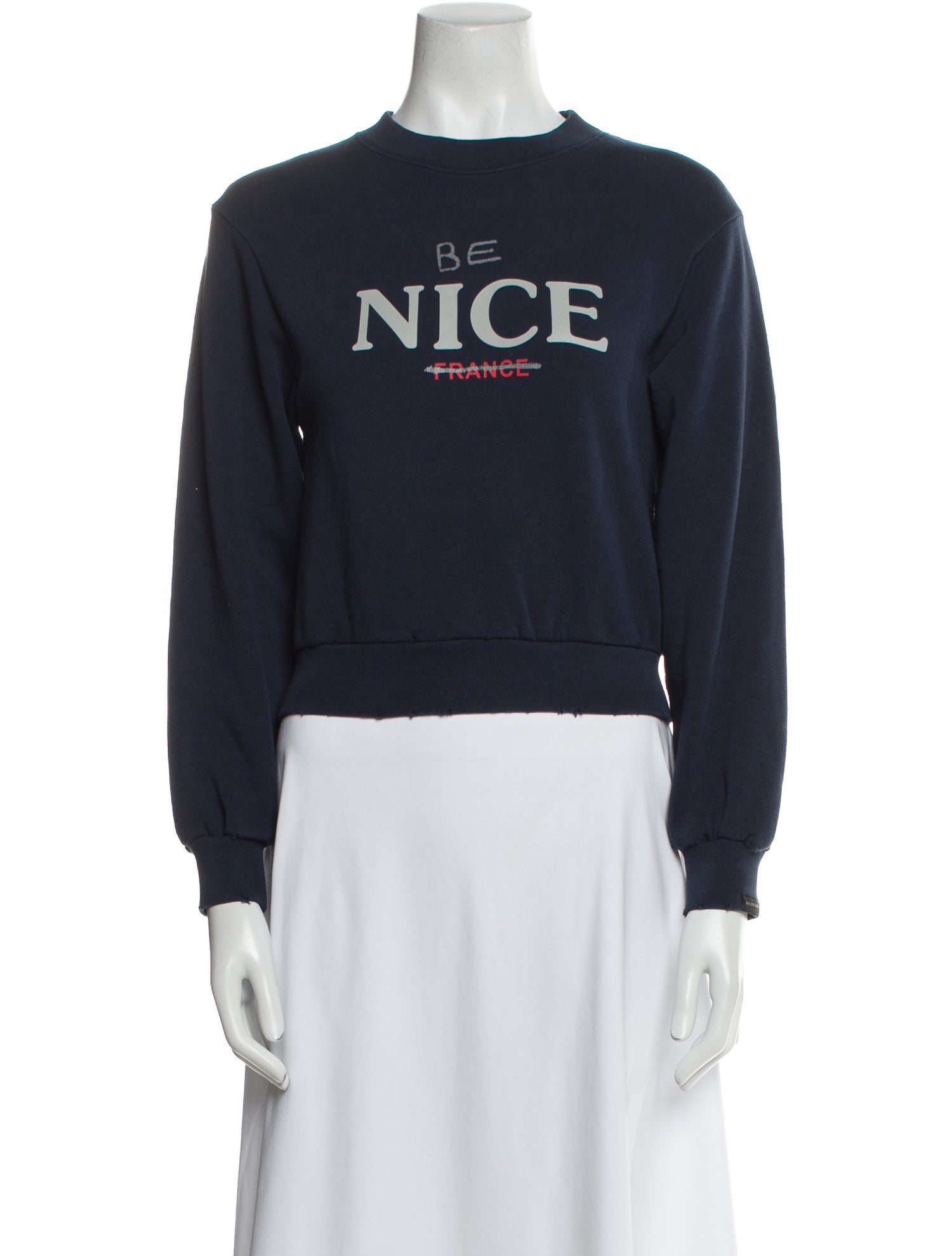 Balenciaga 2023 Graphic Print Sweatshirt