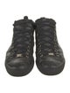 Balenciaga Leather Lace-Up Boots
