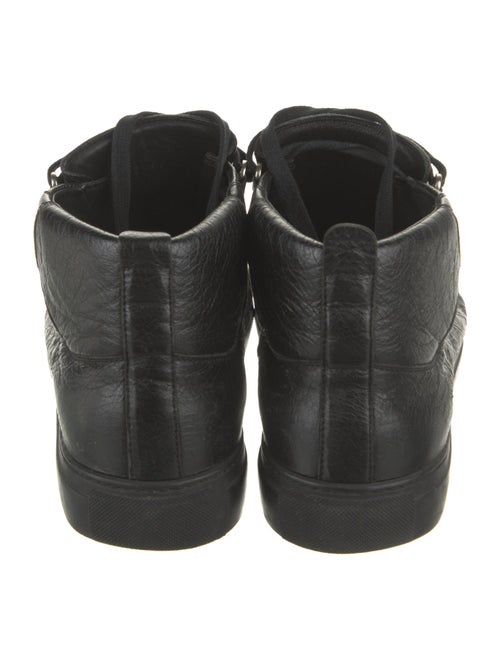 Balenciaga Leather Lace-Up Boots
