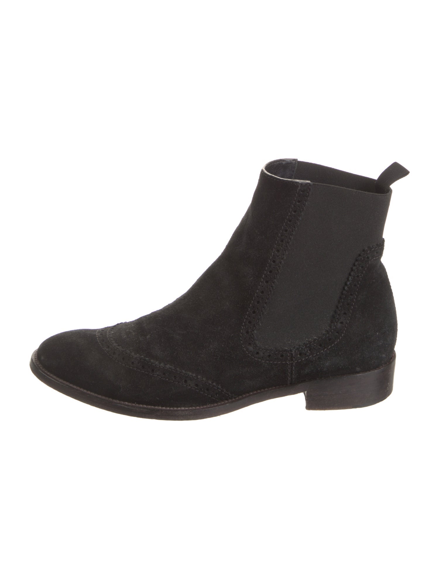 Balenciaga Suede Chelsea Boots