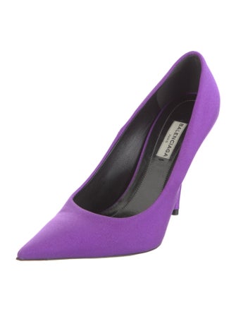 Balenciaga Satin Pumps