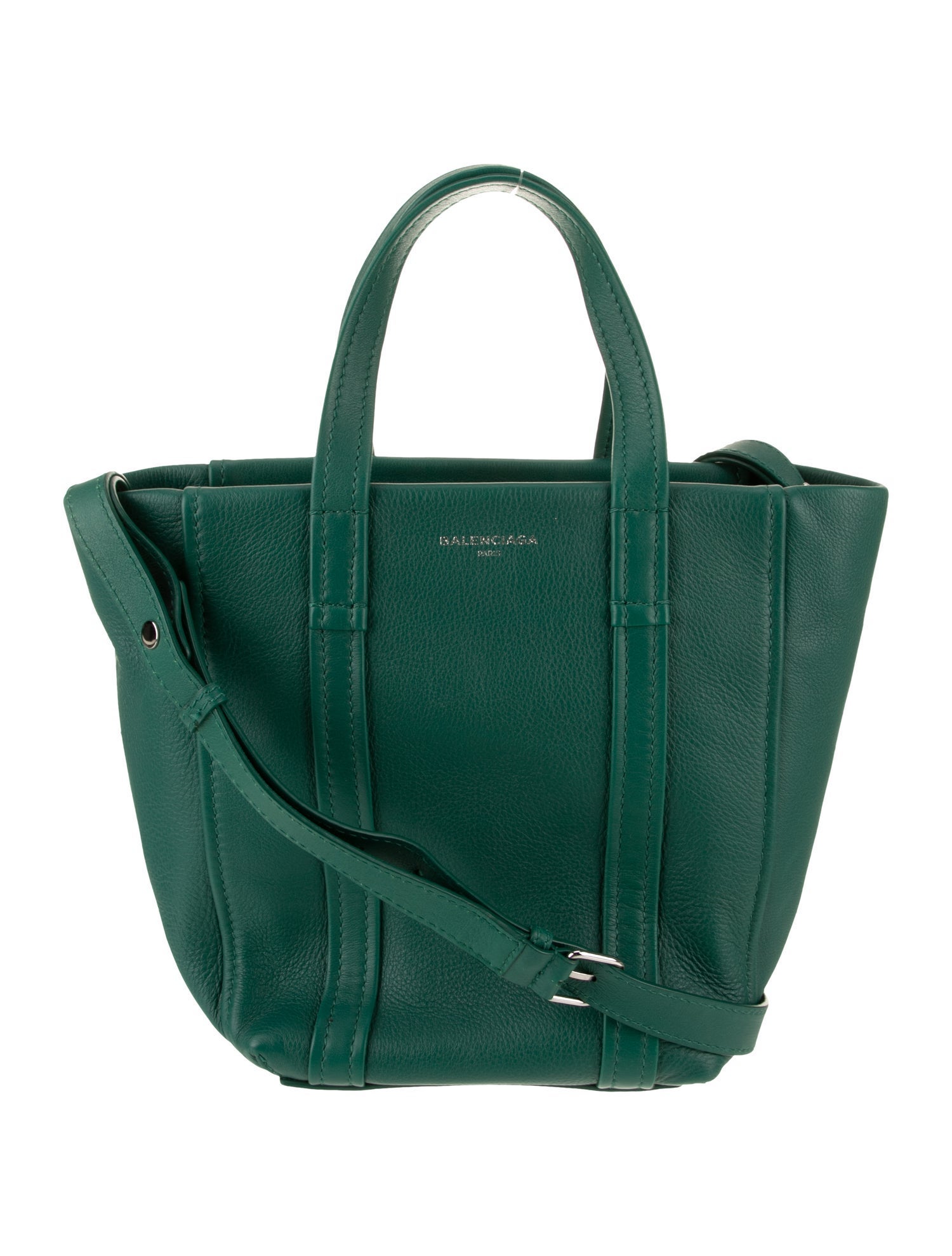 Balenciaga Leather Bazar XXS Shopper Tote