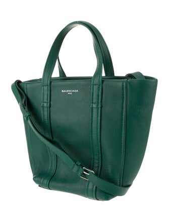 Balenciaga Leather Bazar XXS Shopper Tote
