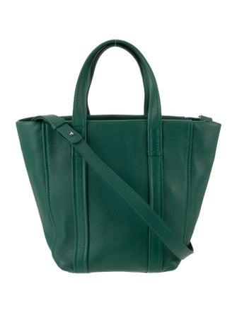 Balenciaga Leather Bazar XXS Shopper Tote