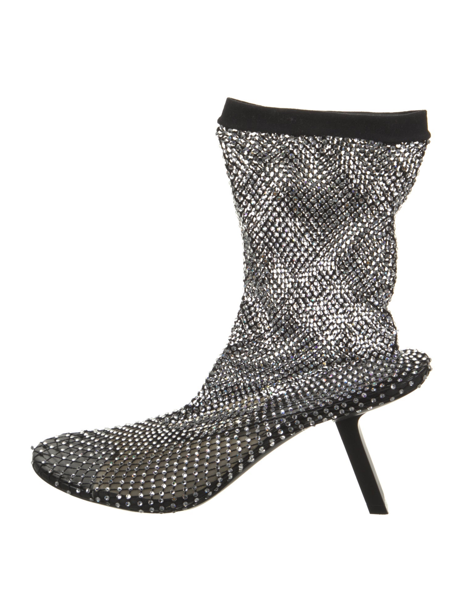 Balenciaga Crystal Embellishments Sock Boots