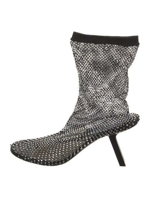 Balenciaga Crystal Embellishments Sock Boots