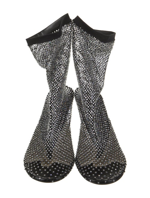 Balenciaga Crystal Embellishments Sock Boots