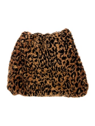 Balenciaga Faux Fur Puffer 2023