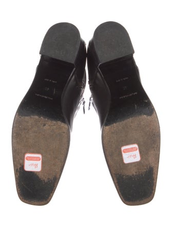 Balenciaga Leather Moto Boots