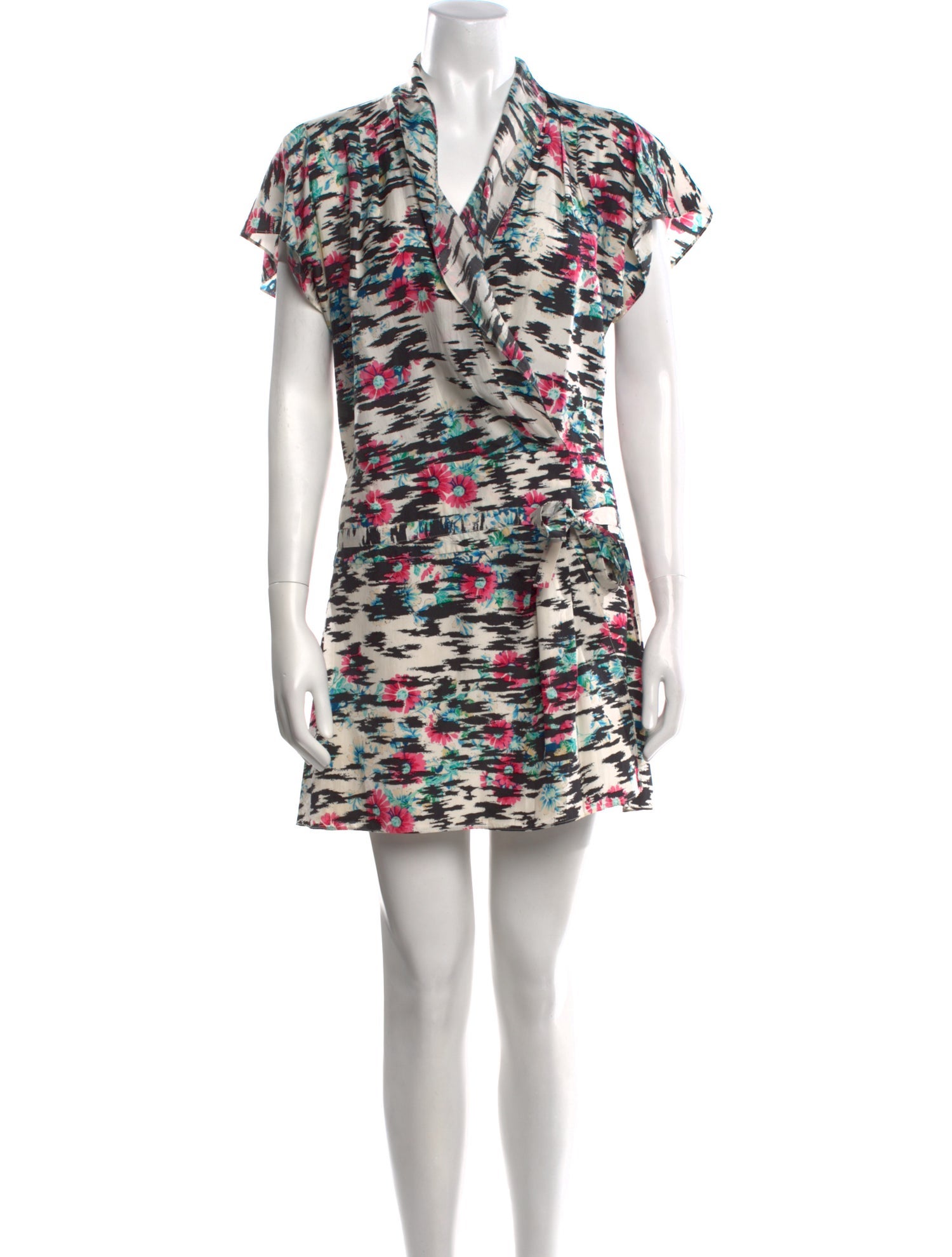 Balenciaga Silk Mini Dress