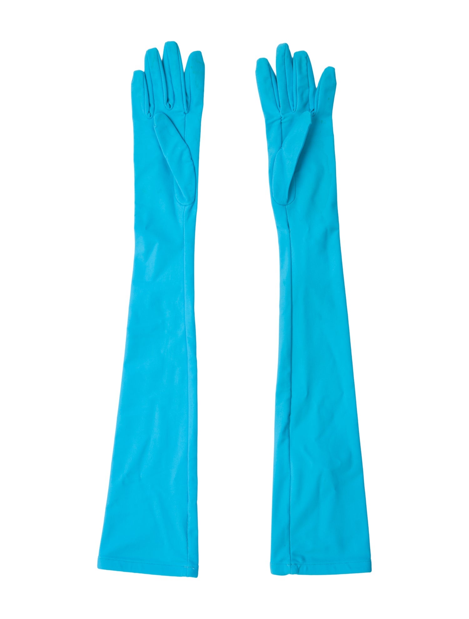 Balenciaga Long Nylon Gloves