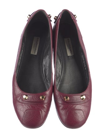 Balenciaga Leather Ballet Flats