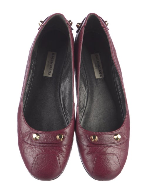 Balenciaga Leather Ballet Flats