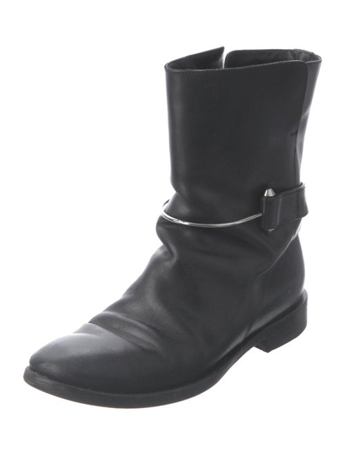 Balenciaga Leather Moto Boots
