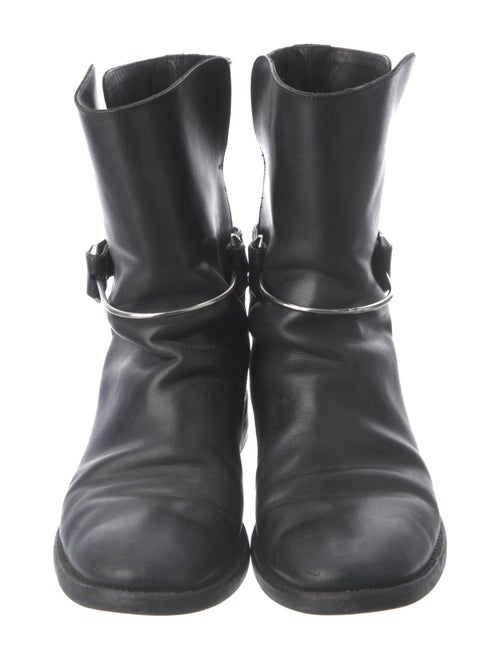 Balenciaga Leather Moto Boots