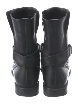 Balenciaga Leather Moto Boots