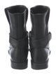 Balenciaga Leather Moto Boots