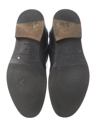 Balenciaga Leather Moto Boots