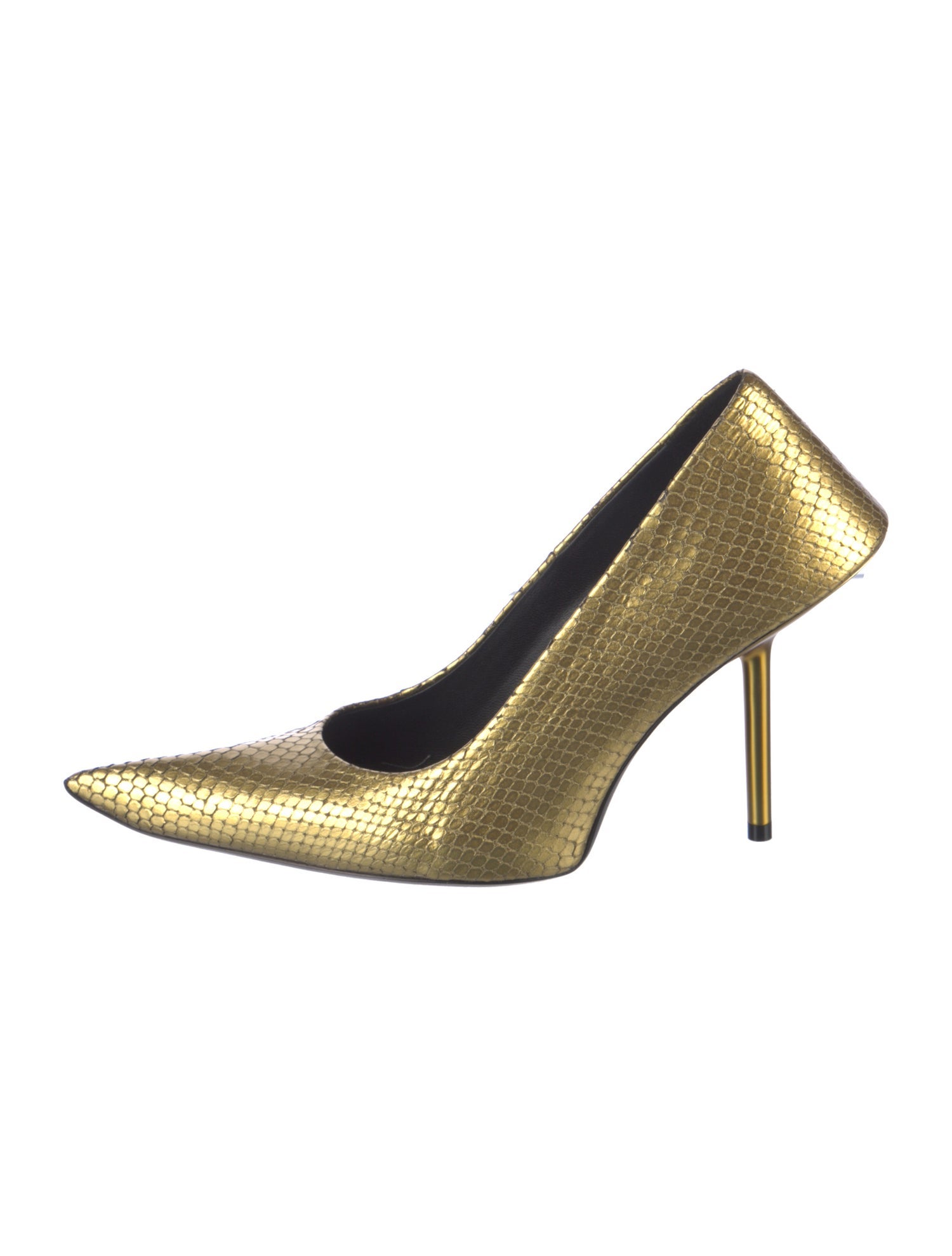 Balenciaga Snakeskin Animal Print Pumps