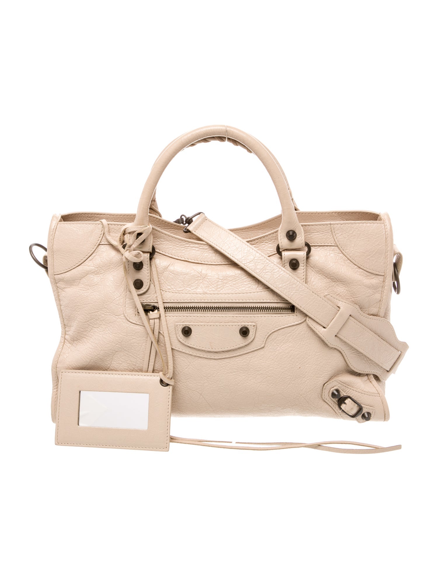 Balenciaga Leather Motocross Classic City