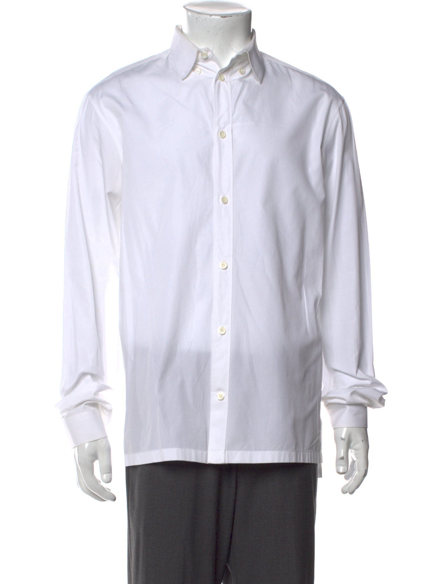 Balenciaga 2016 Long Sleeve Dress Shirt