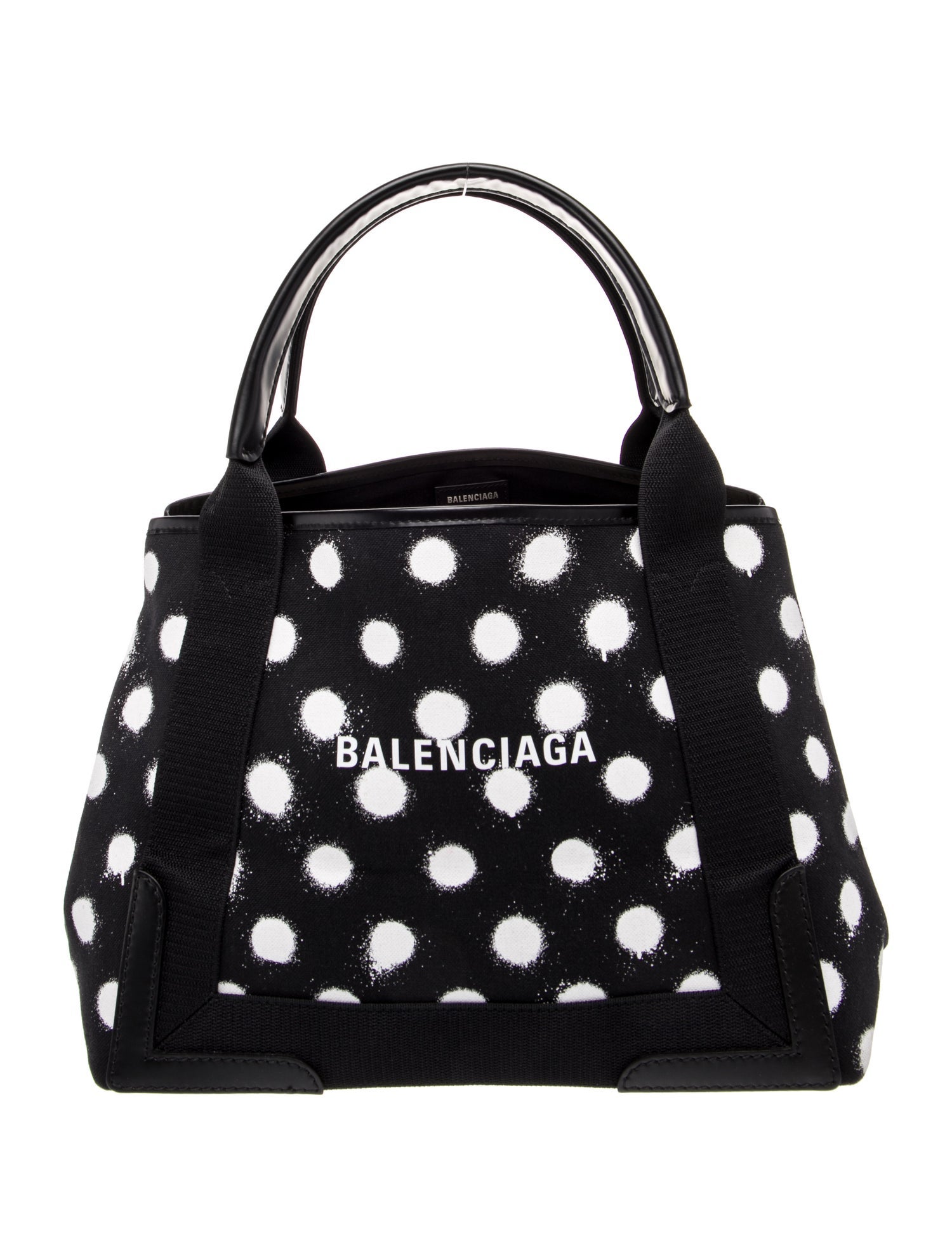 Balenciaga Canvas Navy Cabas Small 2022