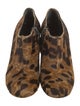 Balenciaga Ponyhair Animal Print Pumps