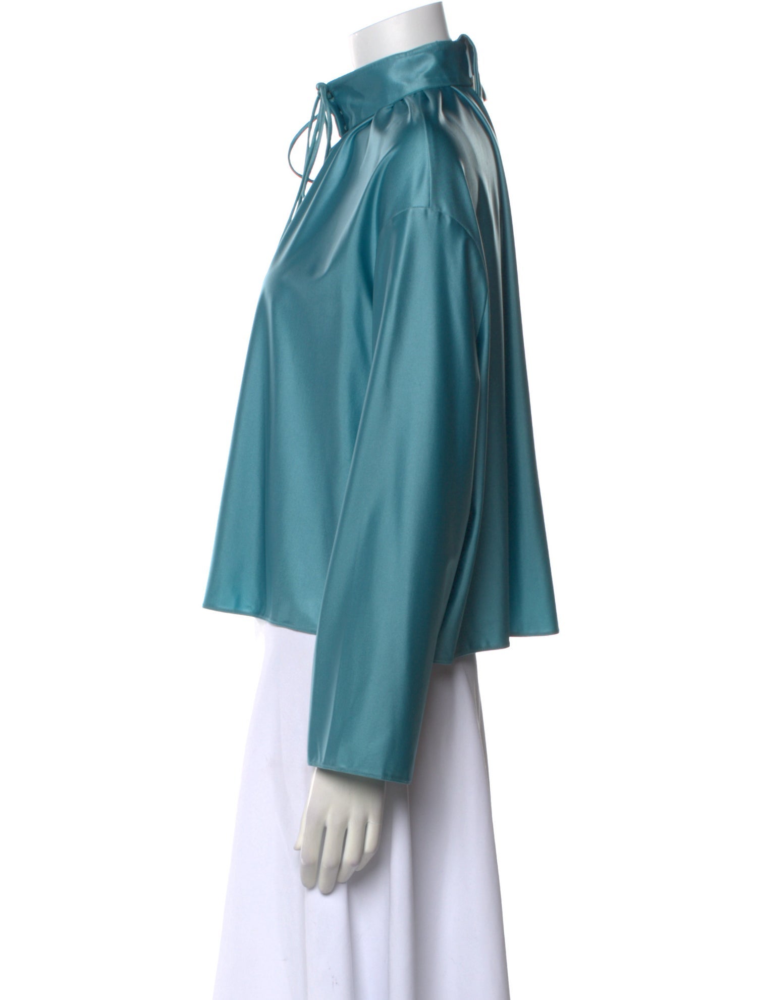 Balenciaga 2016 Satin Blouse