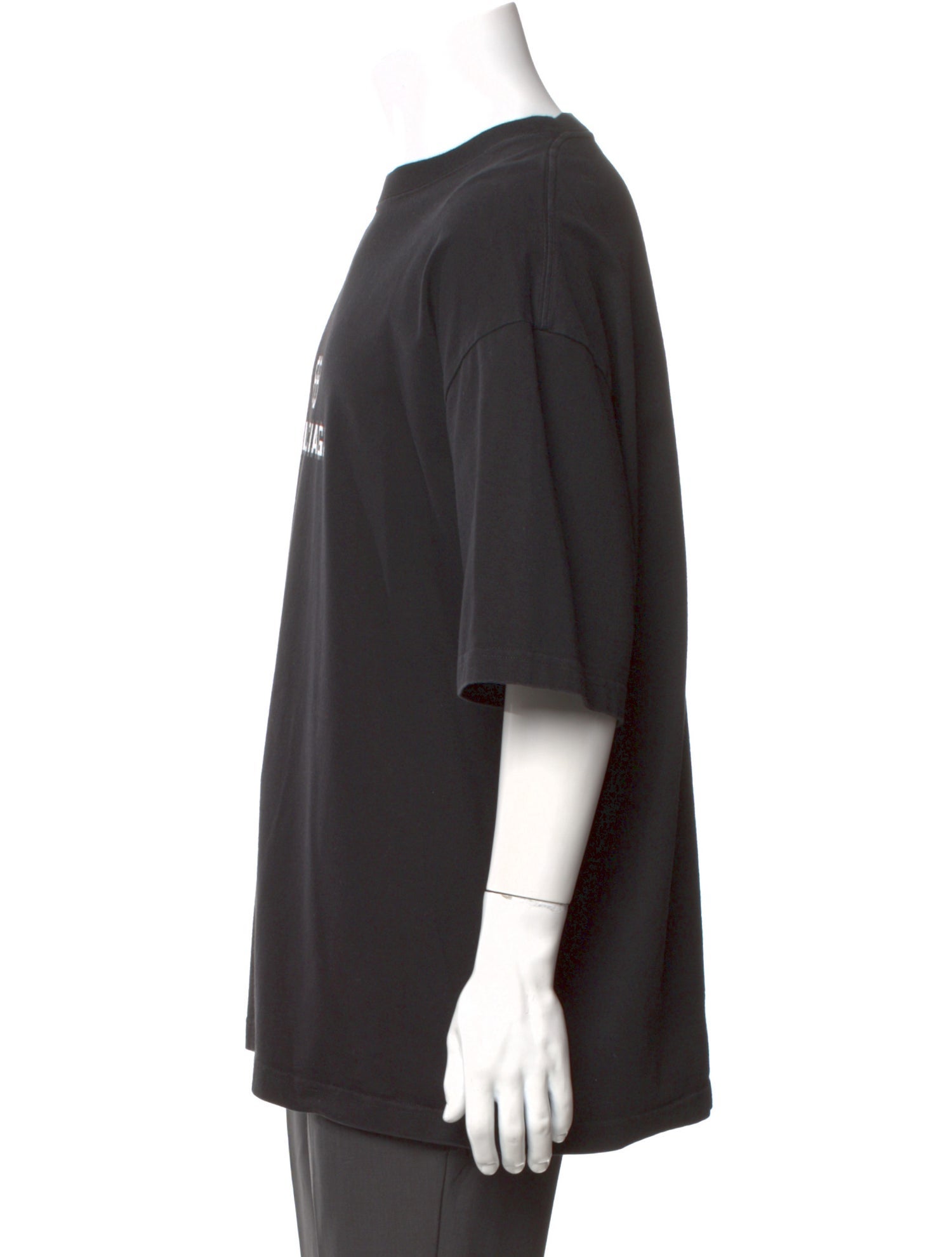 Balenciaga 2021 'Pixel Logo' T-Shirt