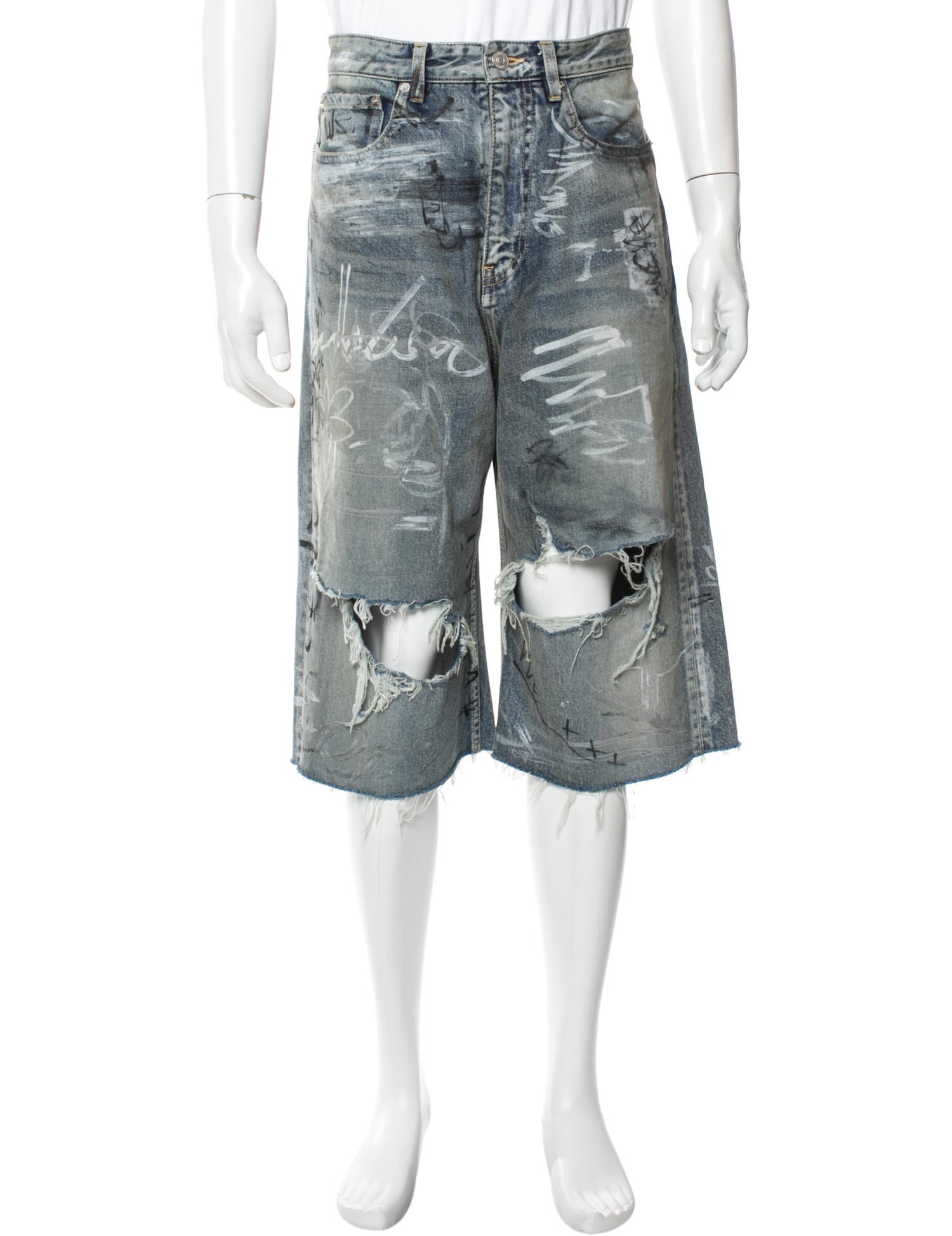 Balenciaga 2023 Denim Shorts w/ Tags