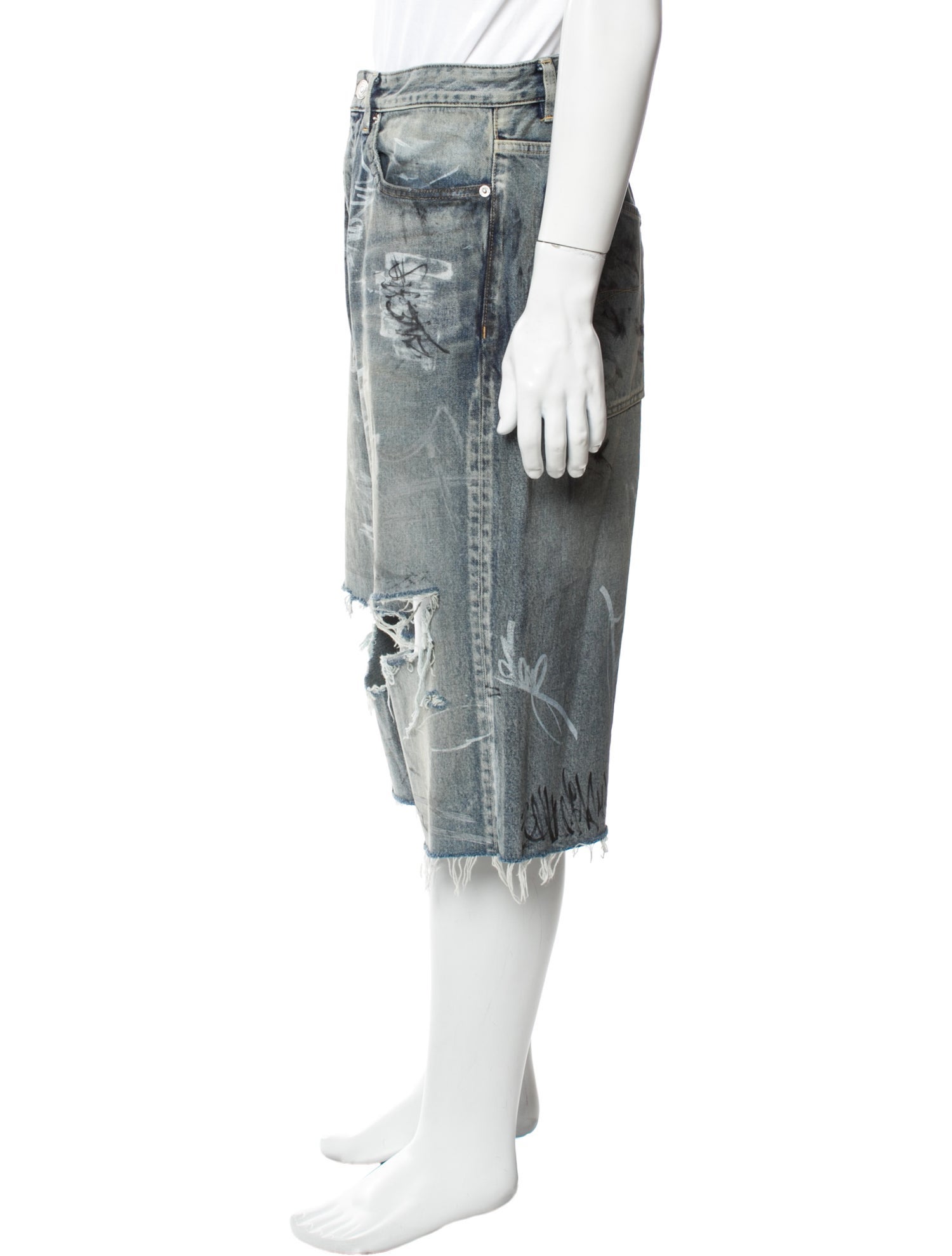 Balenciaga 2023 Denim Shorts w/ Tags