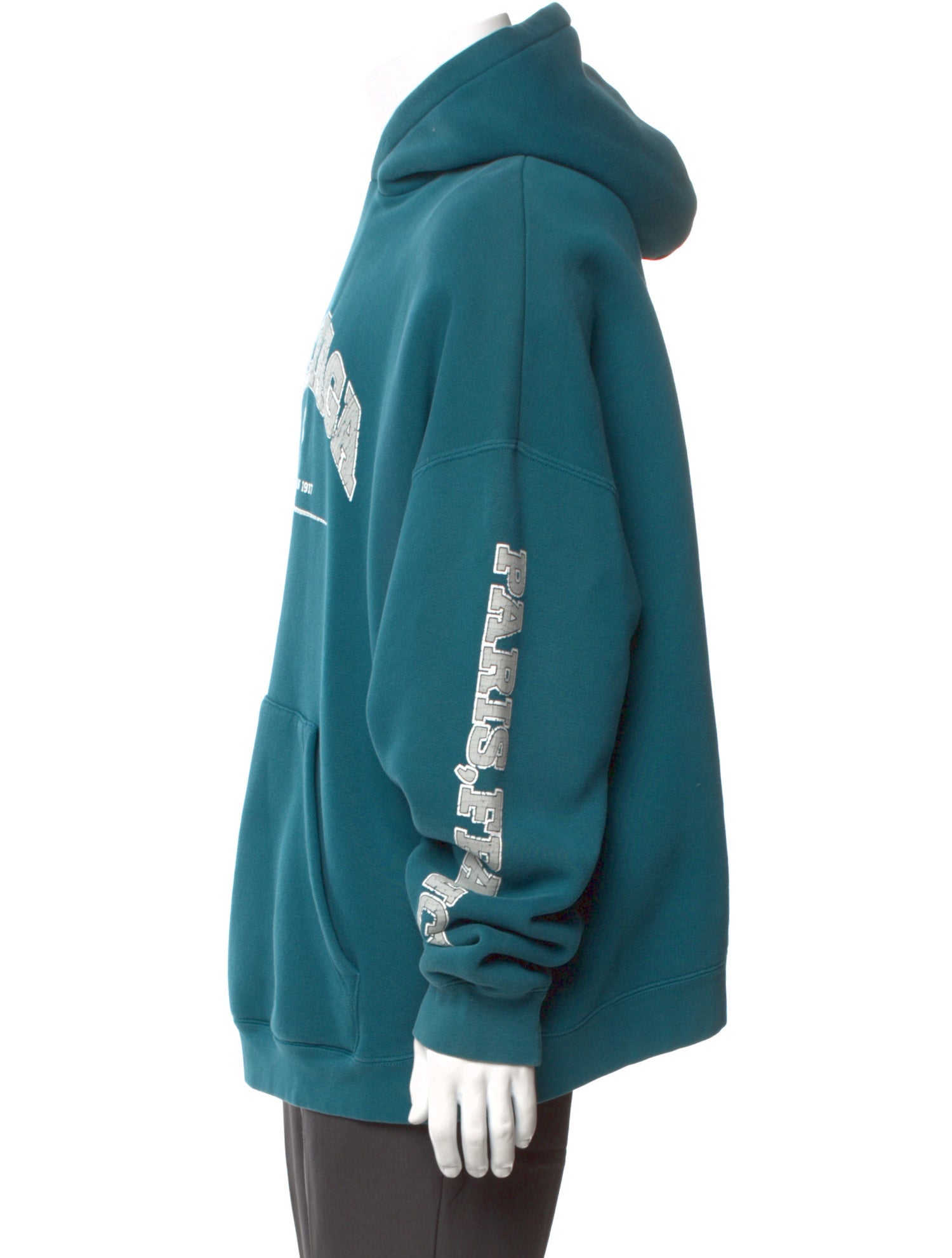 Balenciaga 2021 Graphic Print Hoodie