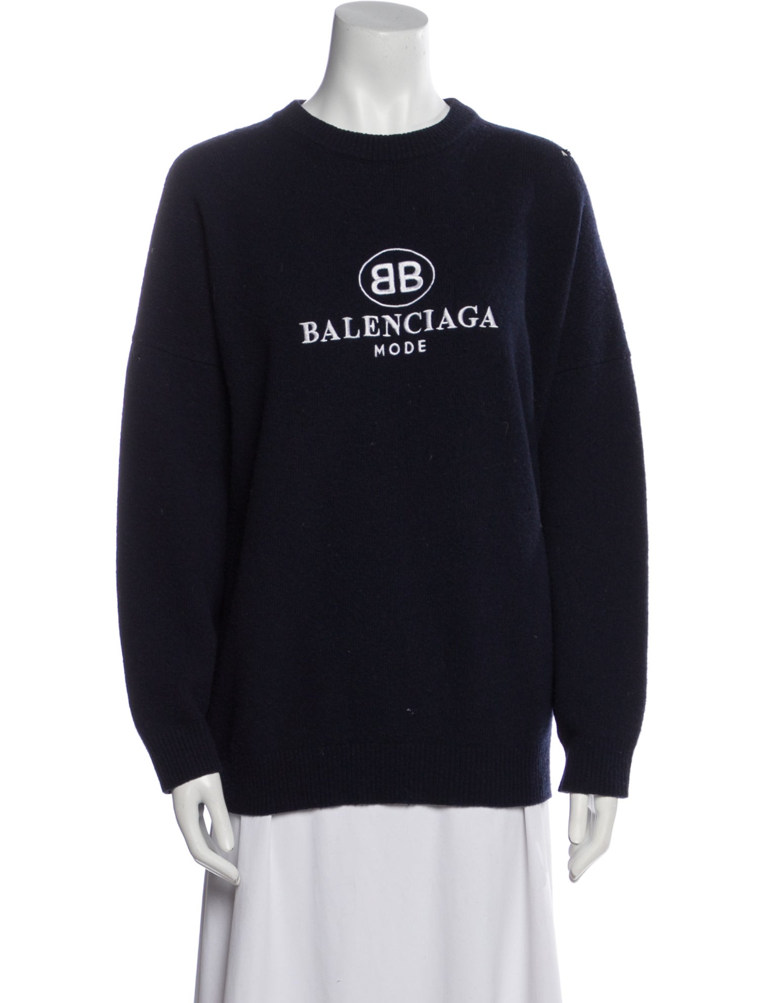 Balenciaga 2017 Virgin Wool Sweater