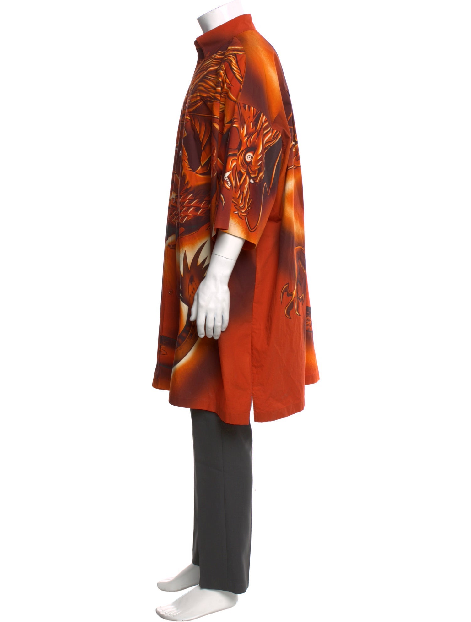 Balenciaga 2017 Printed Shirt