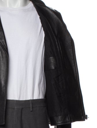 Balenciaga 2012 Lamb Leather Moto Jacket