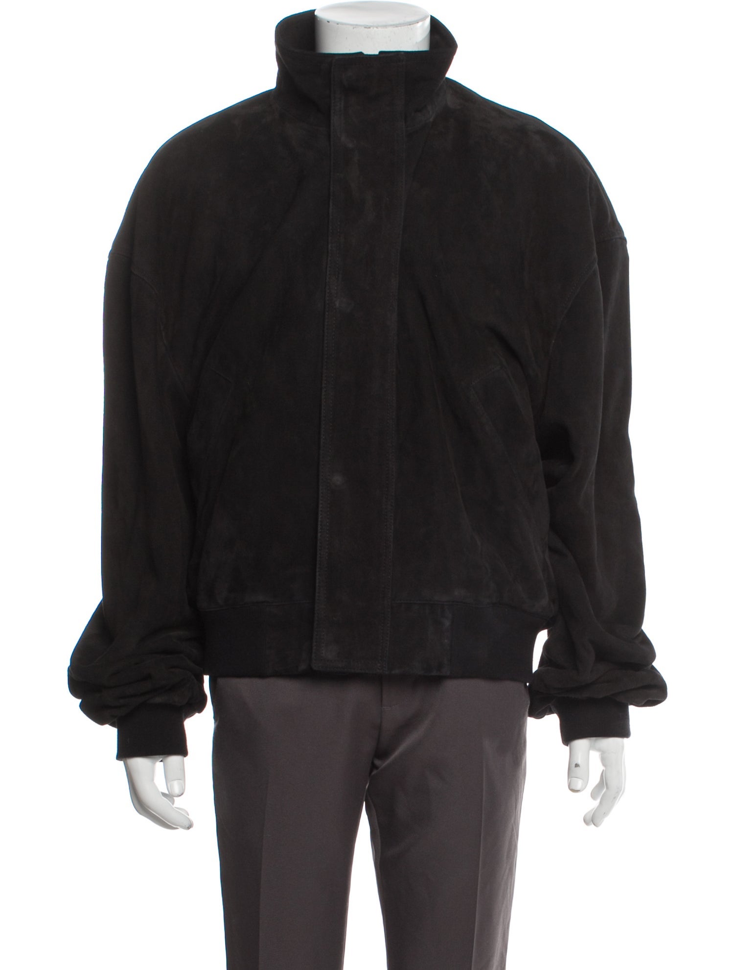 Balenciaga 2025 Lamb Leather Windbreaker