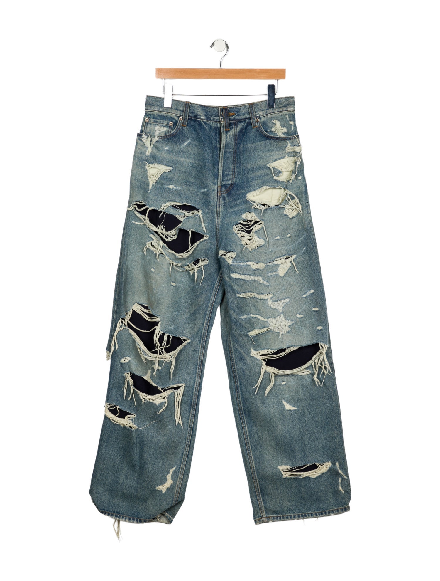 Balenciaga 2021 Straight-Leg Jeans