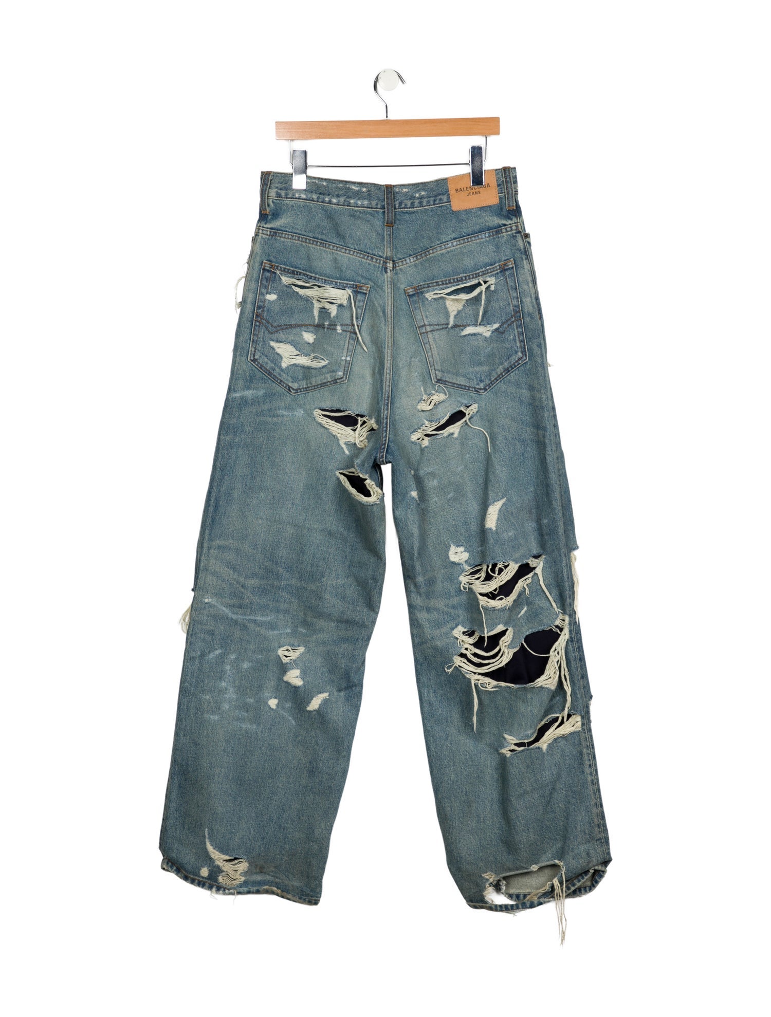 Balenciaga 2021 Straight-Leg Jeans