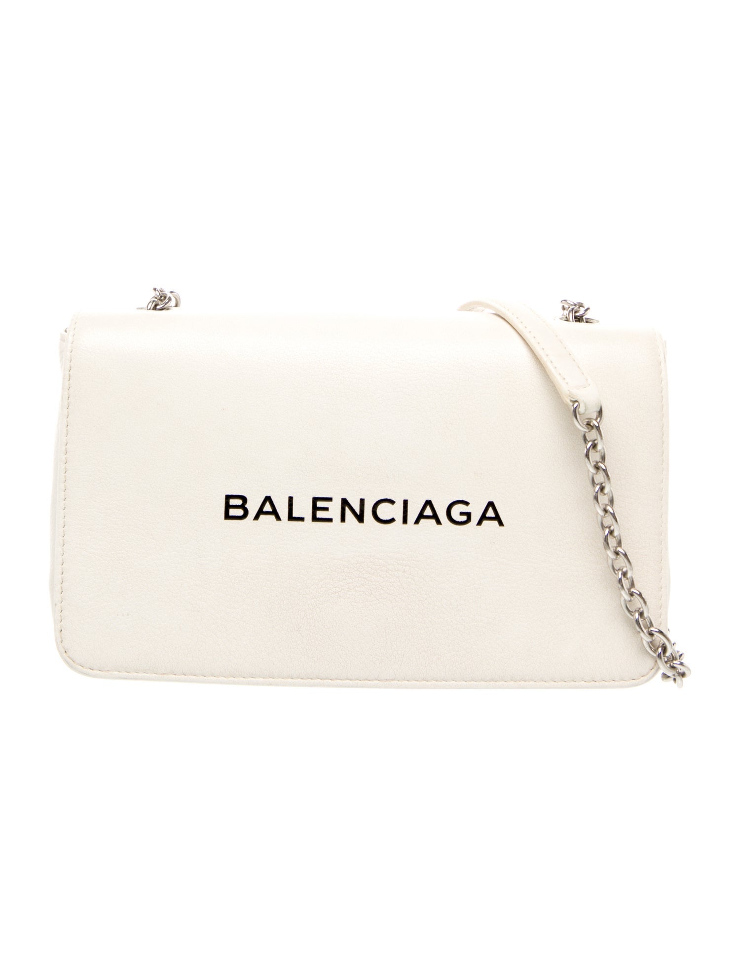 Balenciaga Leather Everyday Chain Wallet