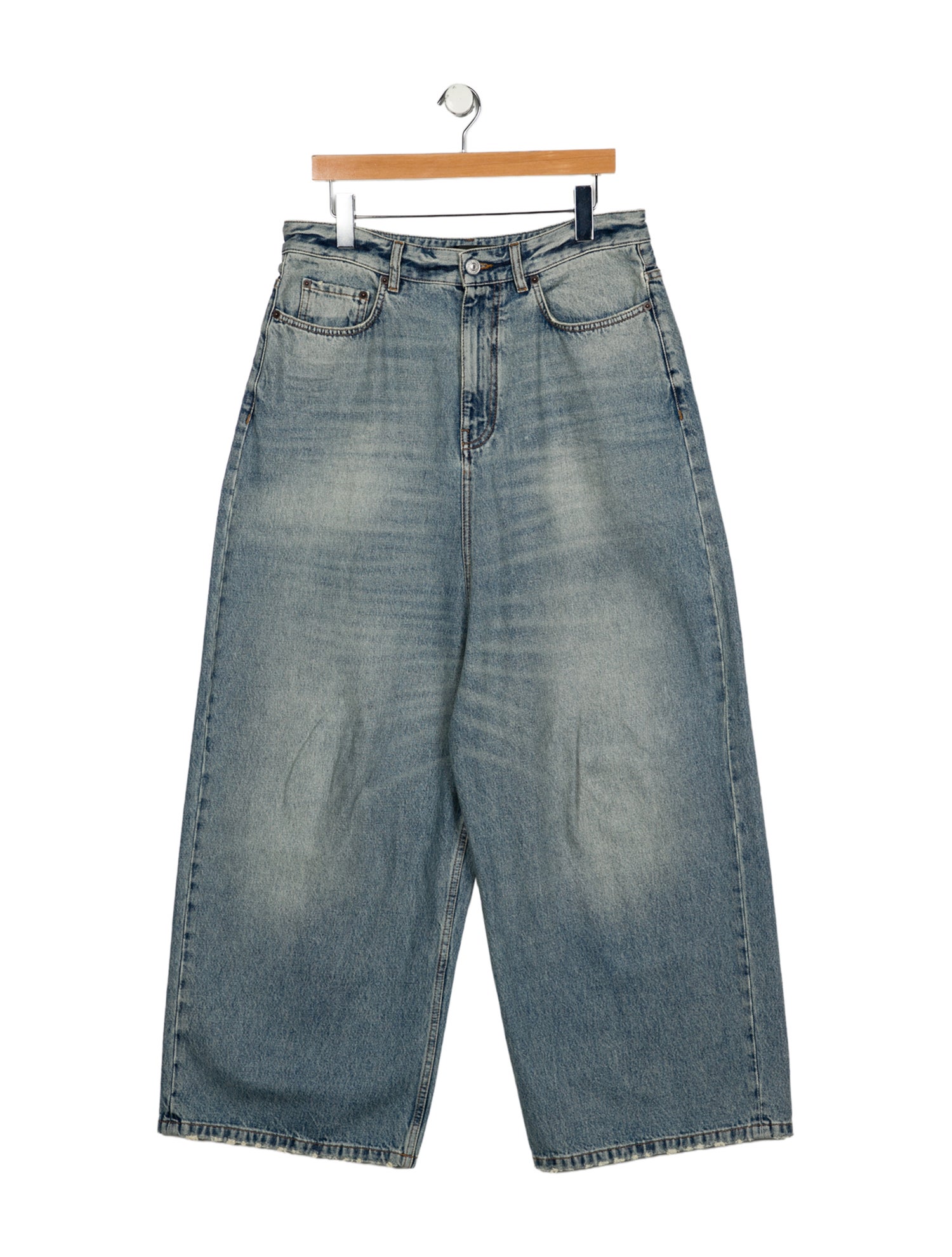 Balenciaga 2023 Wide Leg Jeans w/ Tags