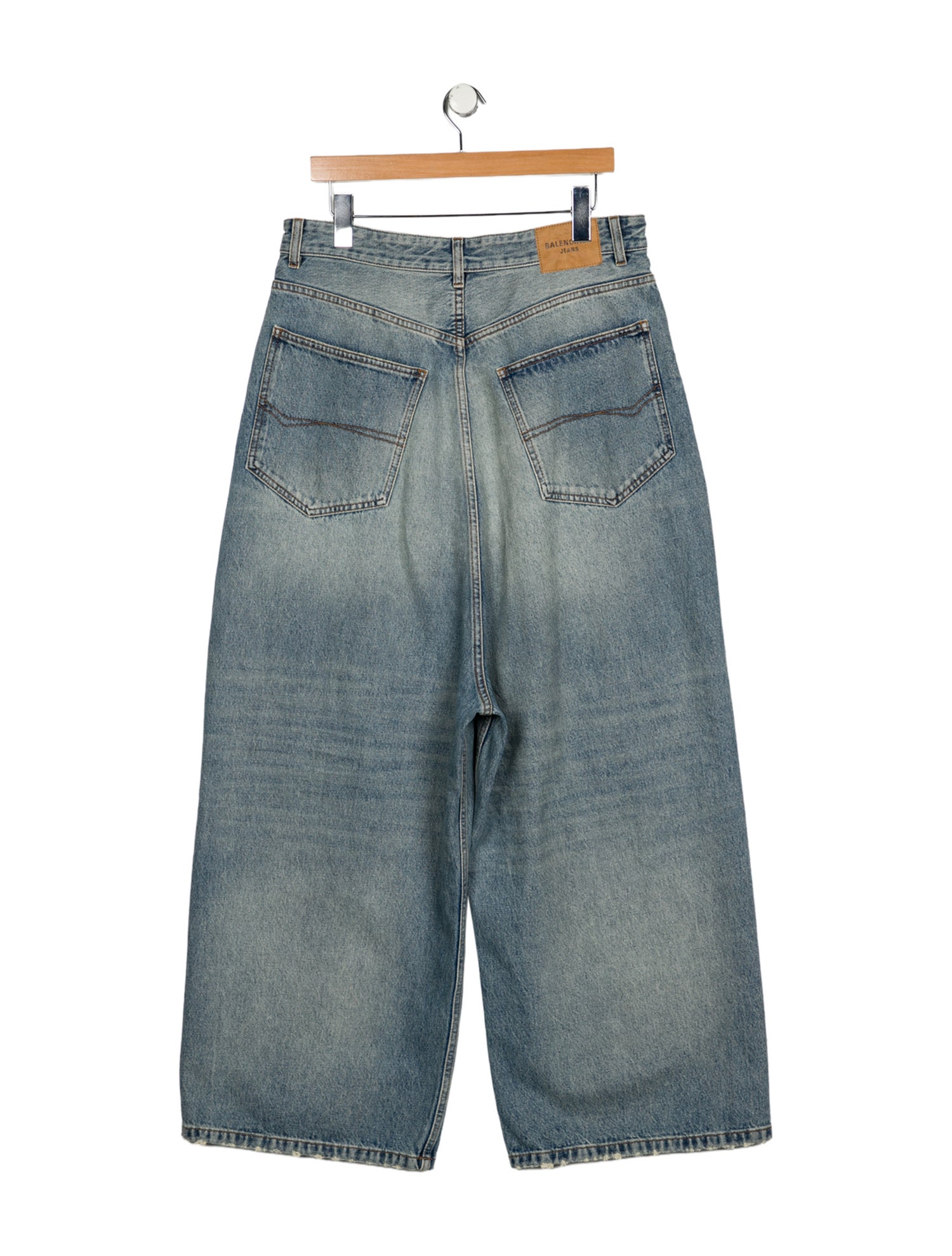 Balenciaga 2023 Wide Leg Jeans w/ Tags