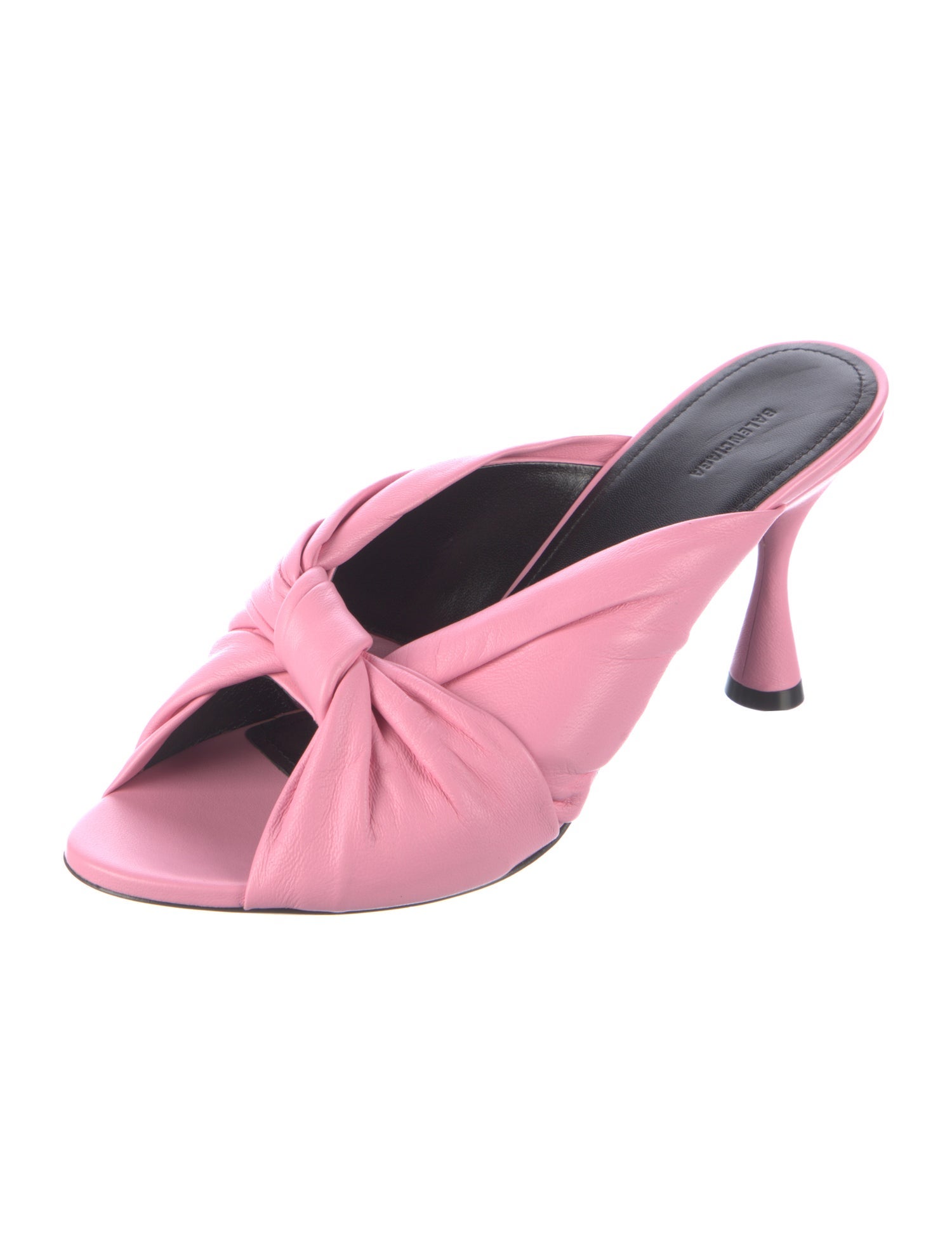 Balenciaga Leather Slides