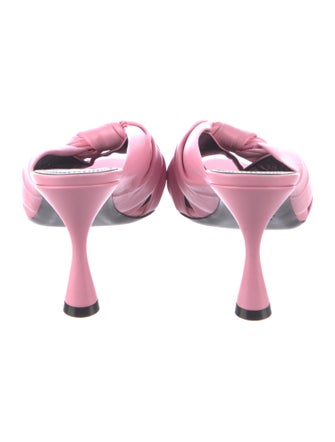 Balenciaga Leather Slides