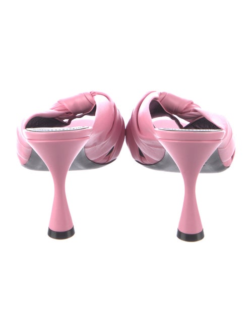 Balenciaga Leather Slides