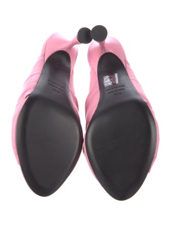 Balenciaga Leather Slides